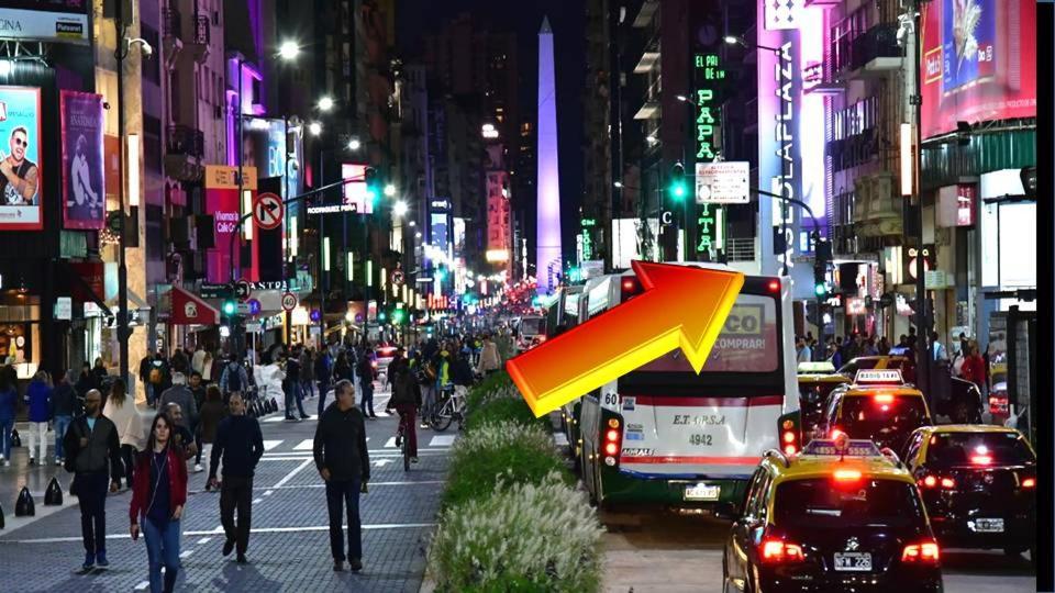 Corrientes Av, Best Location Buenos Aires Dış mekan fotoğraf